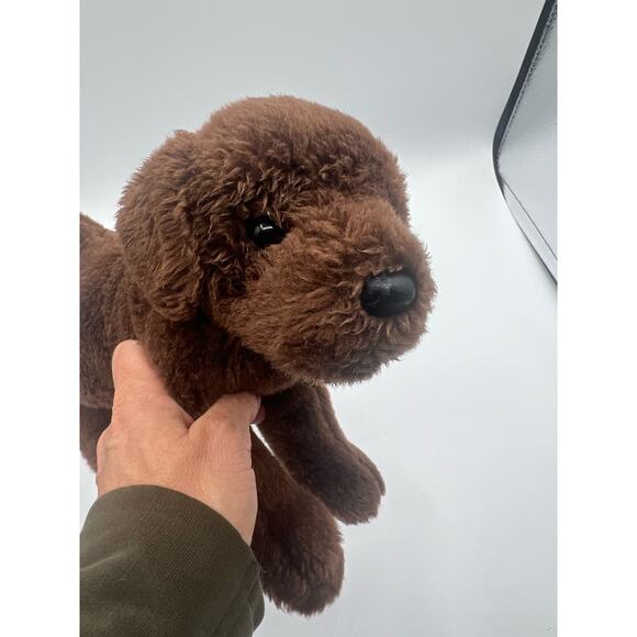 Vintage Chocolate Labrador Retriever Puppy‎ 11.5 Inch Plush Douglas Coddle Dog - Picture 4 of 4